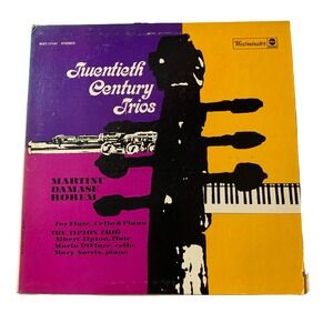 Twentieth Century Trios Tipton Trio Martinu Damase Rorem Vinyl LP WST-17147 ABC